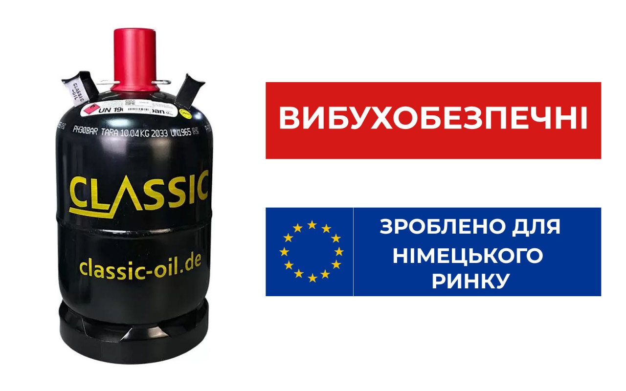 Баллон взрывобезопасный 27 л Classic