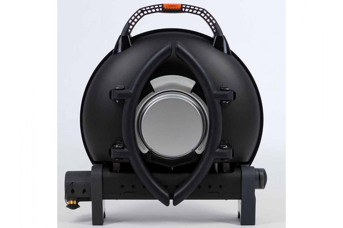 КОМПЛЕКТ Портативный переносной газовый гриль O-GRILL 900, зеленый + шланг в подарок!