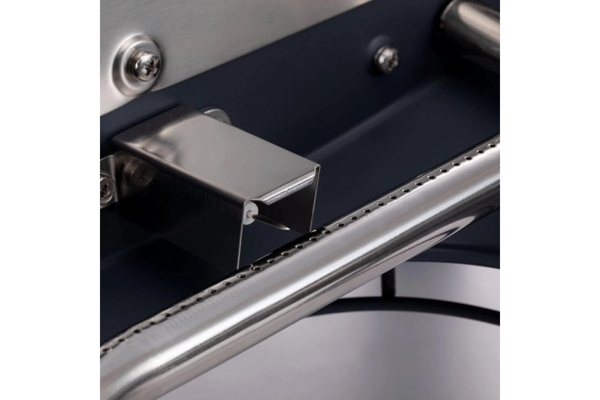 КОМПЛЕКТ Портативный переносной газовый гриль O-GRILL 900, кремовый + шланг в подарок!