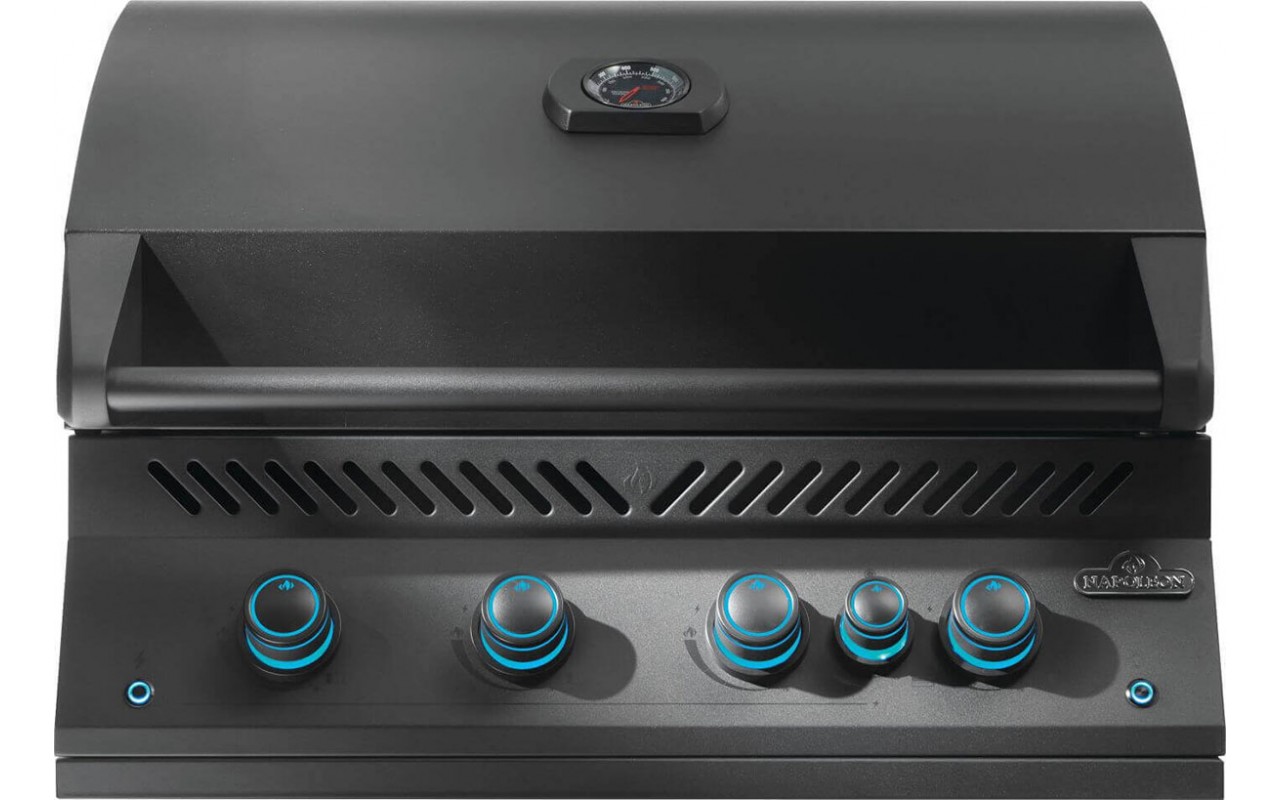 Встраиваемый газовый гриль Napoleon 700 Series BIG32 c вертелом матовый чёрный BIG32RBPMK-1