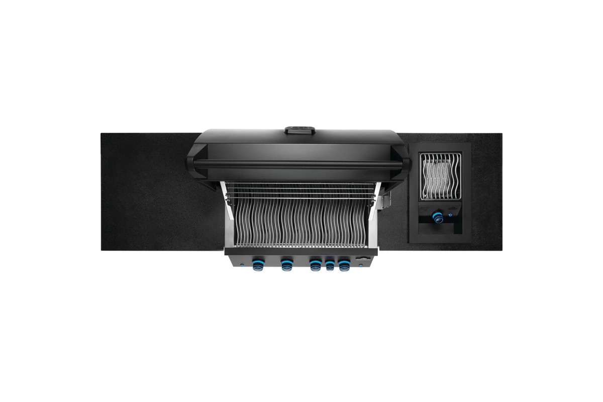 Летняя кухня Napoleon Oasis 100 с газовым грилем 700 Series BIG 32 матовая чёрная OASIS-100-BIG-32MK