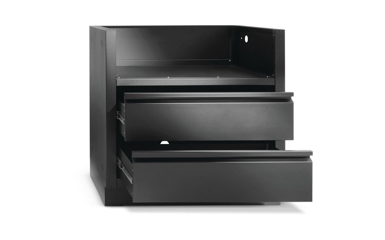 Тумба для встраиваемого газового гриля Napoleon 700 Series BIG 32 матовая чёрная IM-UGC32-MK