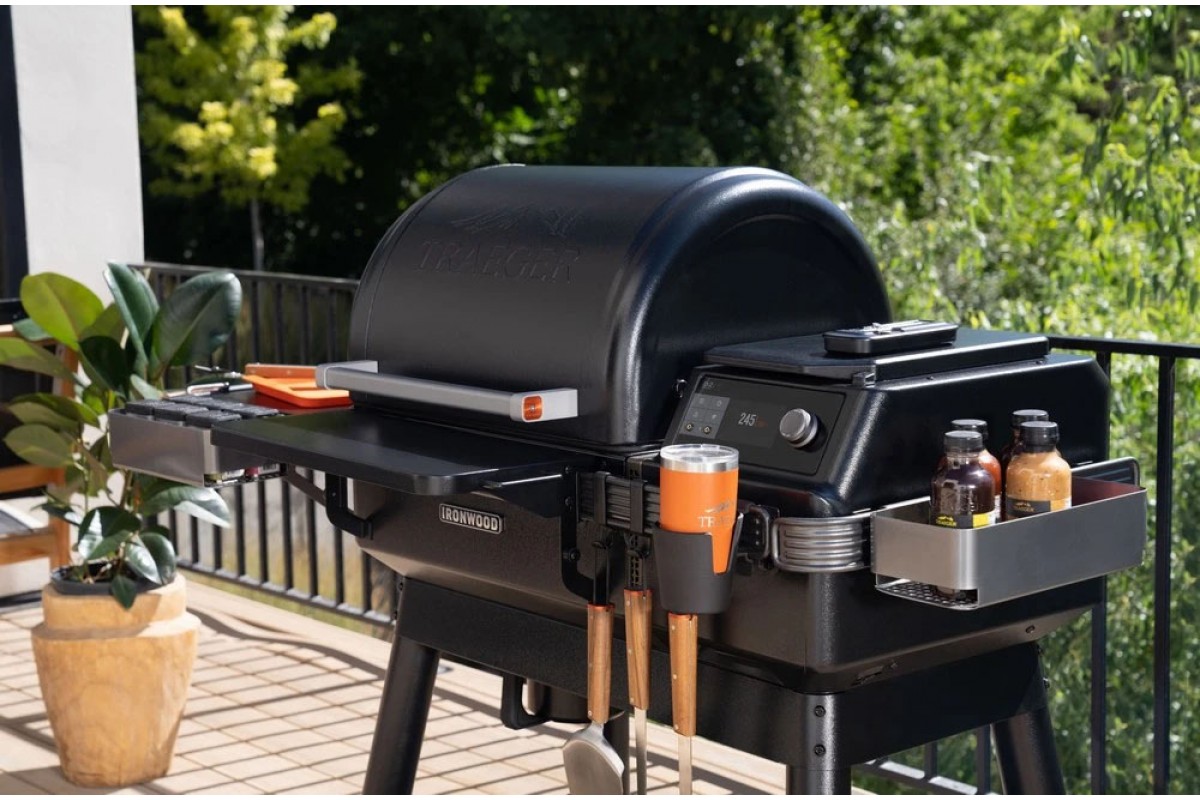 Пеллетный гриль Traeger Ironwood, черный TFB61RLGI