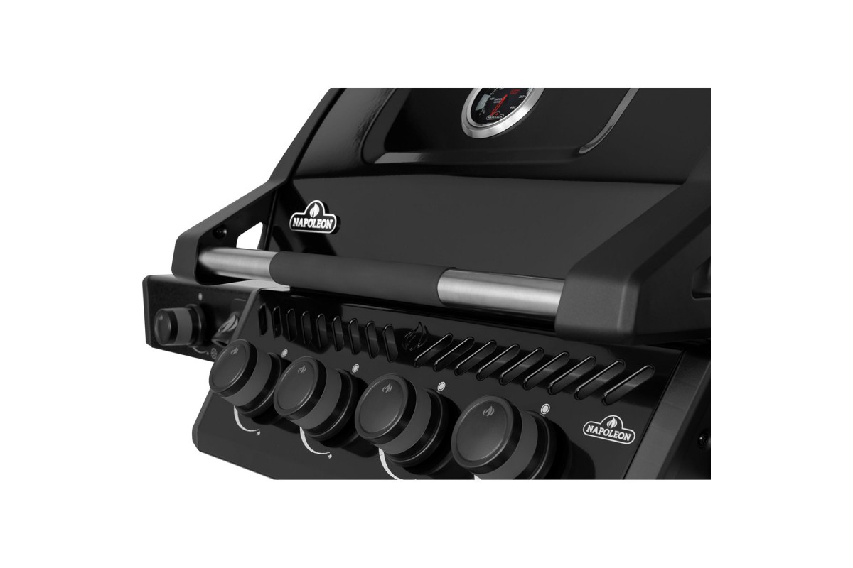 Газовый гриль Napoleon Freestyle 425 с боковой конфоркой чёрный F425DSBPK-1-UA