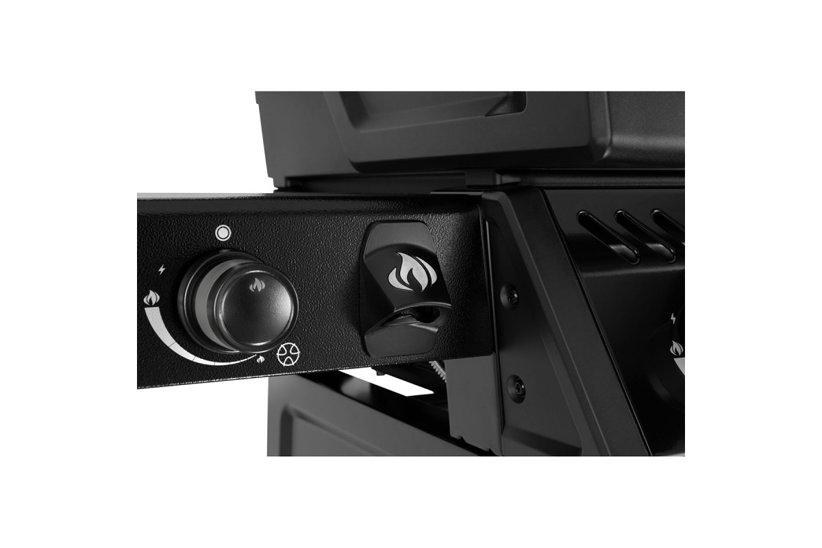 Газовый гриль Napoleon Freestyle 425 с боковой конфоркой чёрный F425DSBPK-1-UA