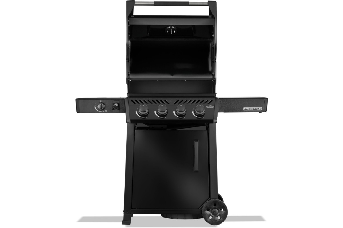 Газовый гриль Napoleon Freestyle 425 с боковой конфоркой чёрный F425DSBPK-1-UA