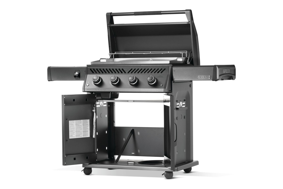 Газовий гриль-планча Napoleon Phantom Rogue PRO 30 чорний мат RP30FTPK-UA-PHM