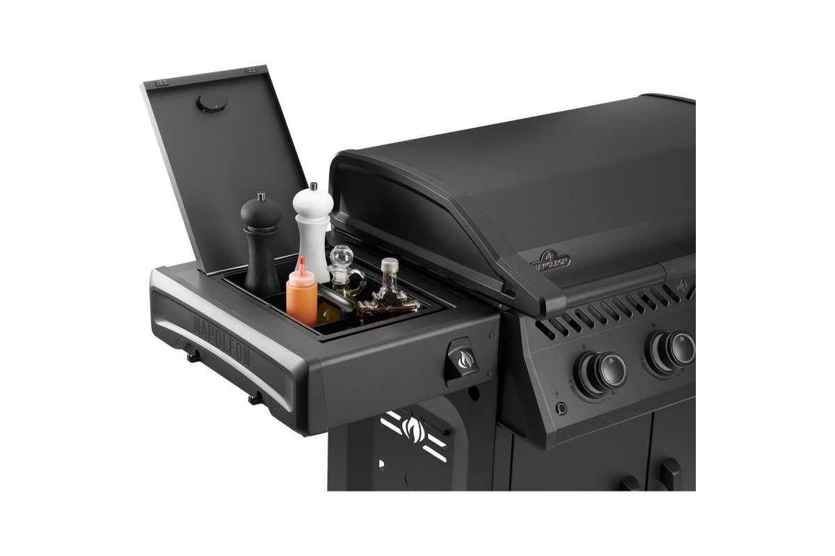 Газовий гриль-планча Napoleon Phantom Rogue PRO 30 чорний мат RP30FTPK-UA-PHM