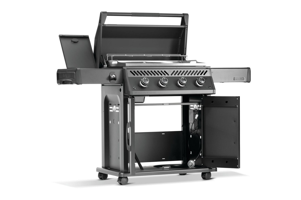 Газовий гриль-планча Napoleon Phantom Rogue PRO 30 чорний мат RP30FTPK-UA-PHM