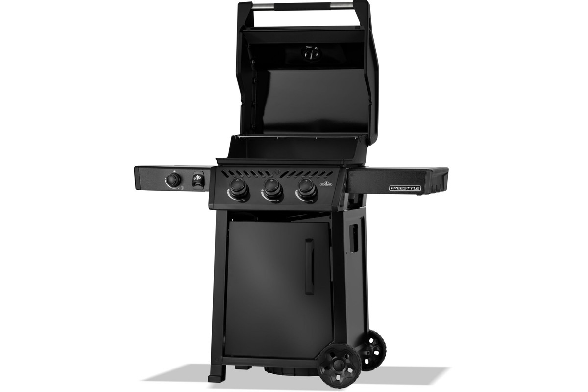 Газовый гриль Napoleon Freestyle 365 с боковой конфоркой чёрный F365DSBPK-1-UA