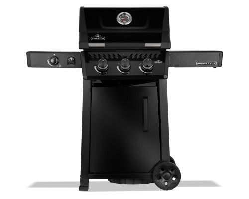 Газовый гриль Napoleon Freestyle 365 с боковой конфоркой чёрный F365DSBPK-1-UA