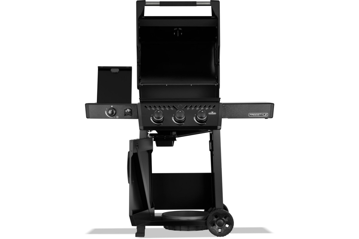 Газовый гриль Napoleon Freestyle 365 с боковой конфоркой чёрный F365DSBPK-1-UA