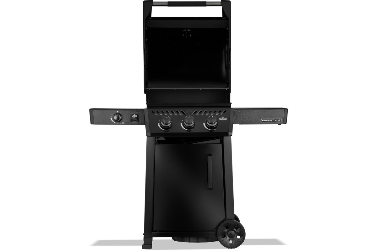 Газовый гриль Napoleon Freestyle 365 с боковой конфоркой чёрный F365DSBPK-1-UA