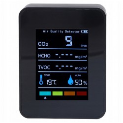 Монитор качества воздуха GRILLI 5в1 Black 777663