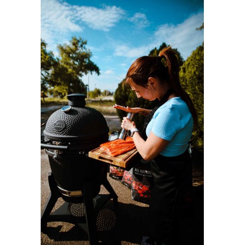 Аренда Керамического угольного гриля Kamado L 5 в 1 с системой BBQ Block Fire GRILLI 749777