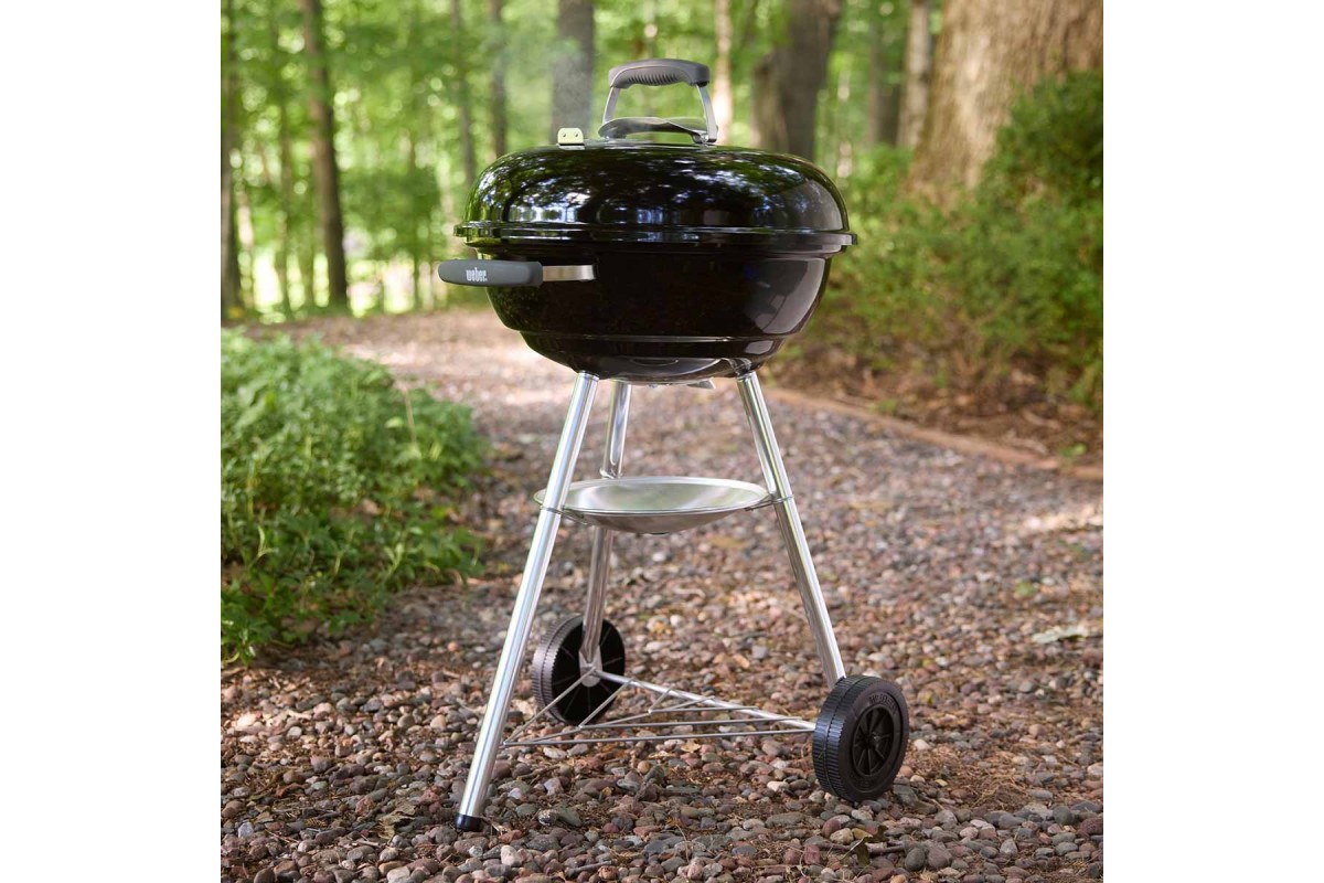 Угольный гриль Compact Kettle 47 см черный Weber 1502054