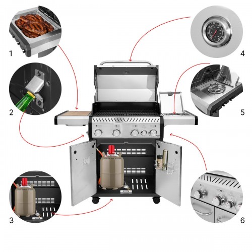 Аренда Газового гриля Ranger 41 GRILLI 777242