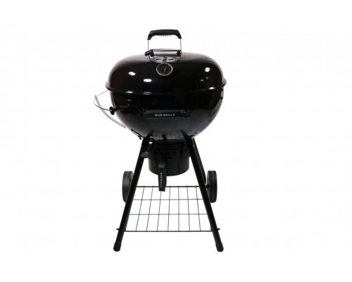 Вугільний гриль Slow and Sear Black Editionl Kettle Grill 57 см + кошик Deluxe SNS-KET-BK
