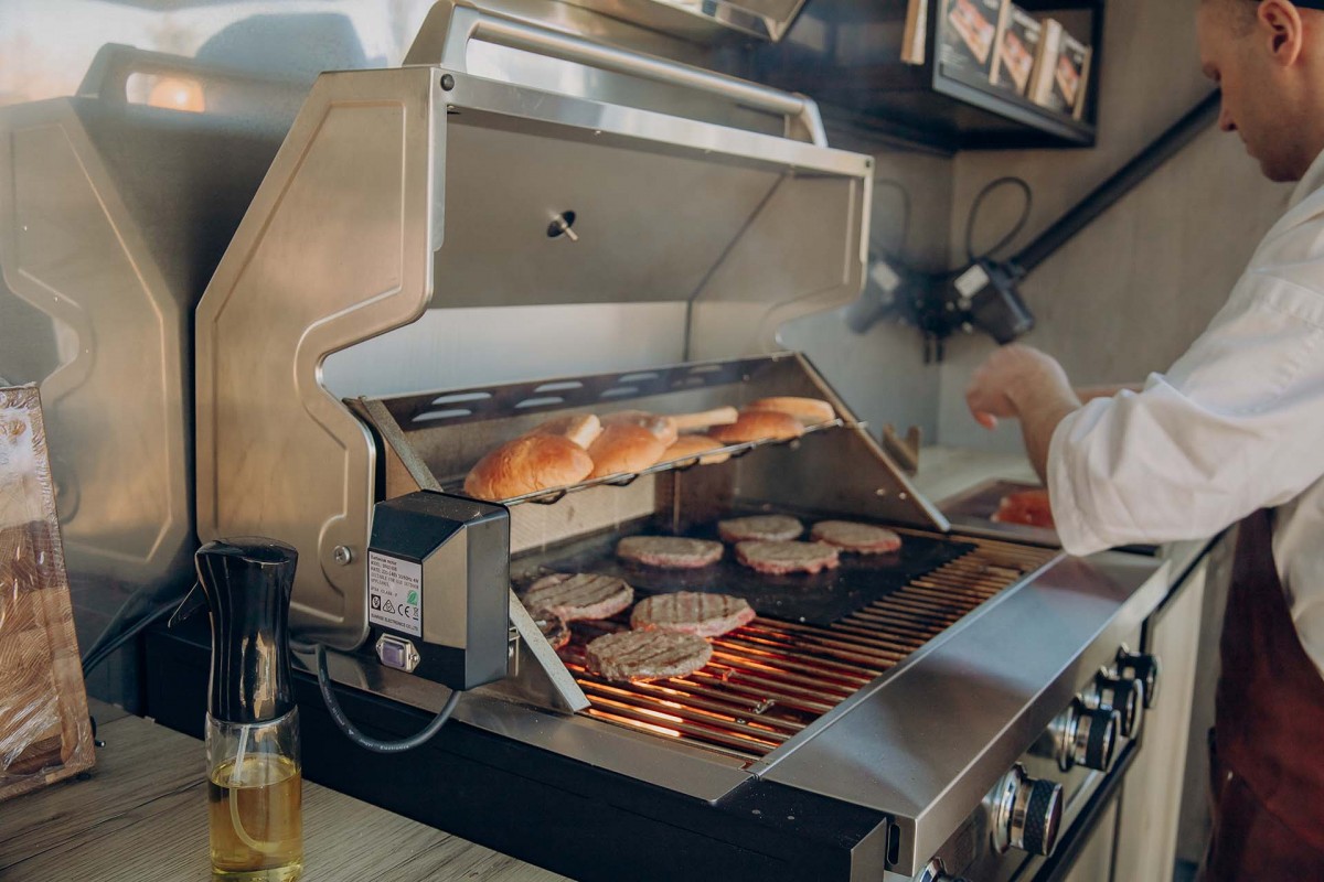 Модульна кухня-барбекю GRILLI QBBQ з газовим грилем Kapitan 777882