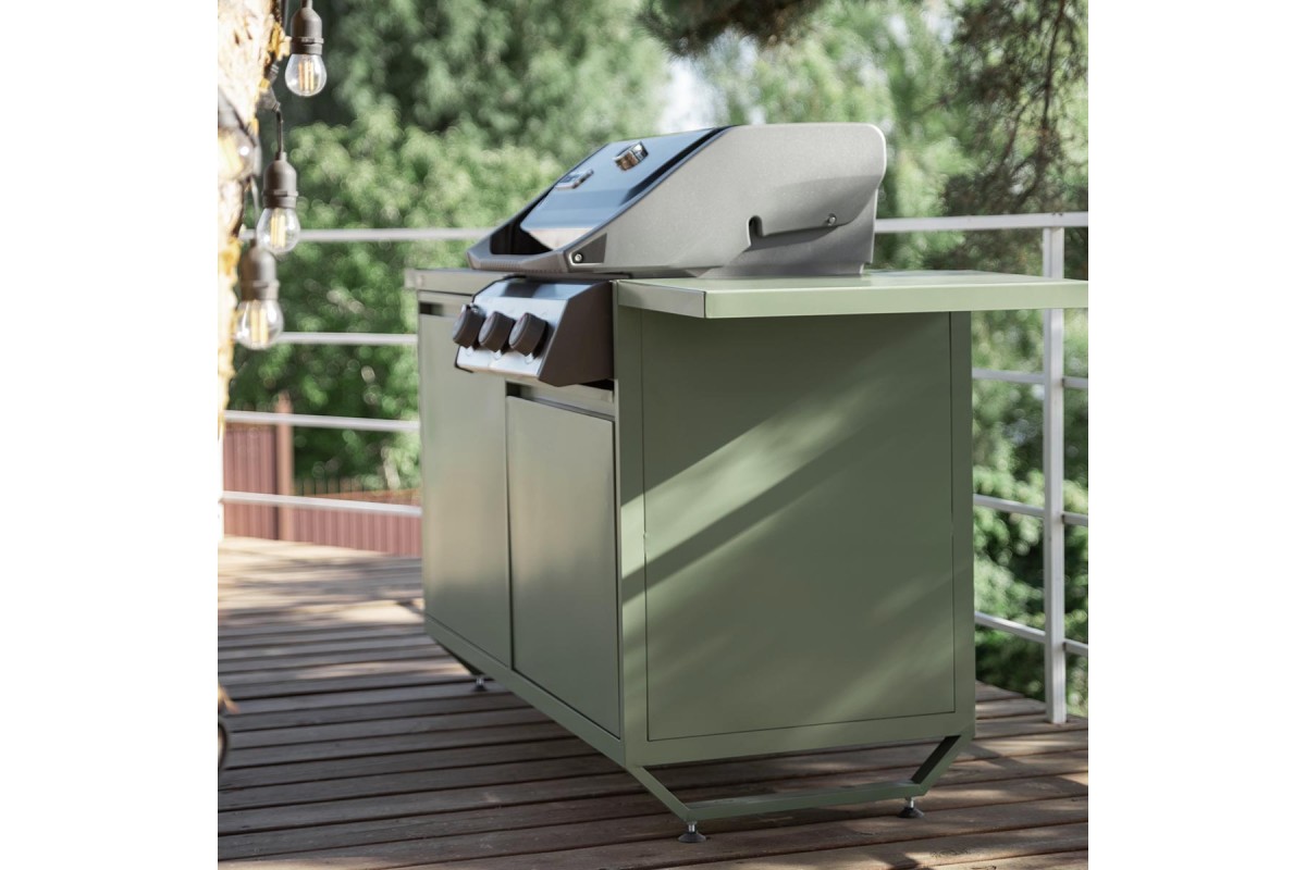 Модульна вулична кухня OXA Air Green Onyx подвійний модуль OXA-AIR-2-Green