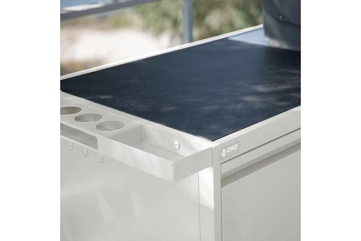 Модульна вулична кухня OXA Air White Opal подвійний модуль OXA-AIR-2-White