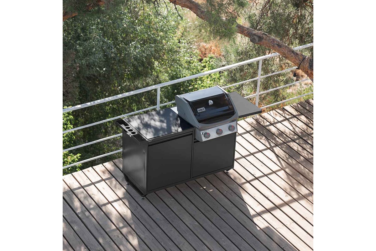 Модульна вулична кухня OXA Air Black Anthracite подвійний модуль OXA-AIR-2-Black