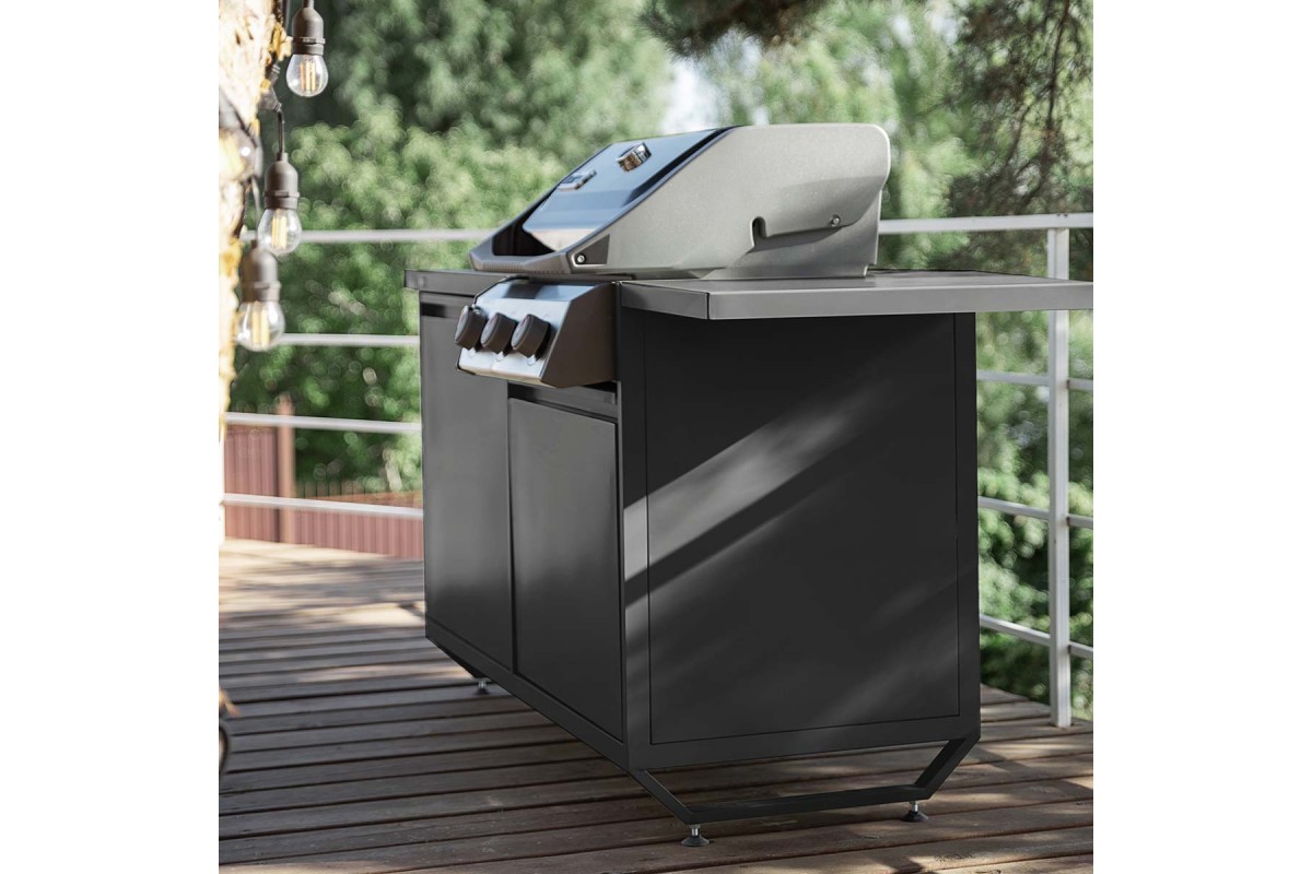 Модульна вулична кухня OXA Air Black Anthracite подвійний модуль OXA-AIR-2-Black