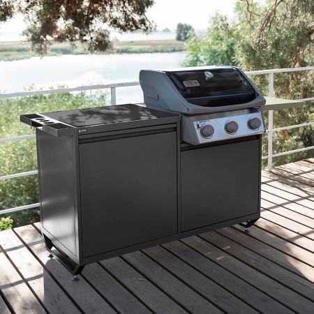 Модульна вулична кухня OXA Air Black Anthracite подвійний модуль OXA-AIR-2-Black