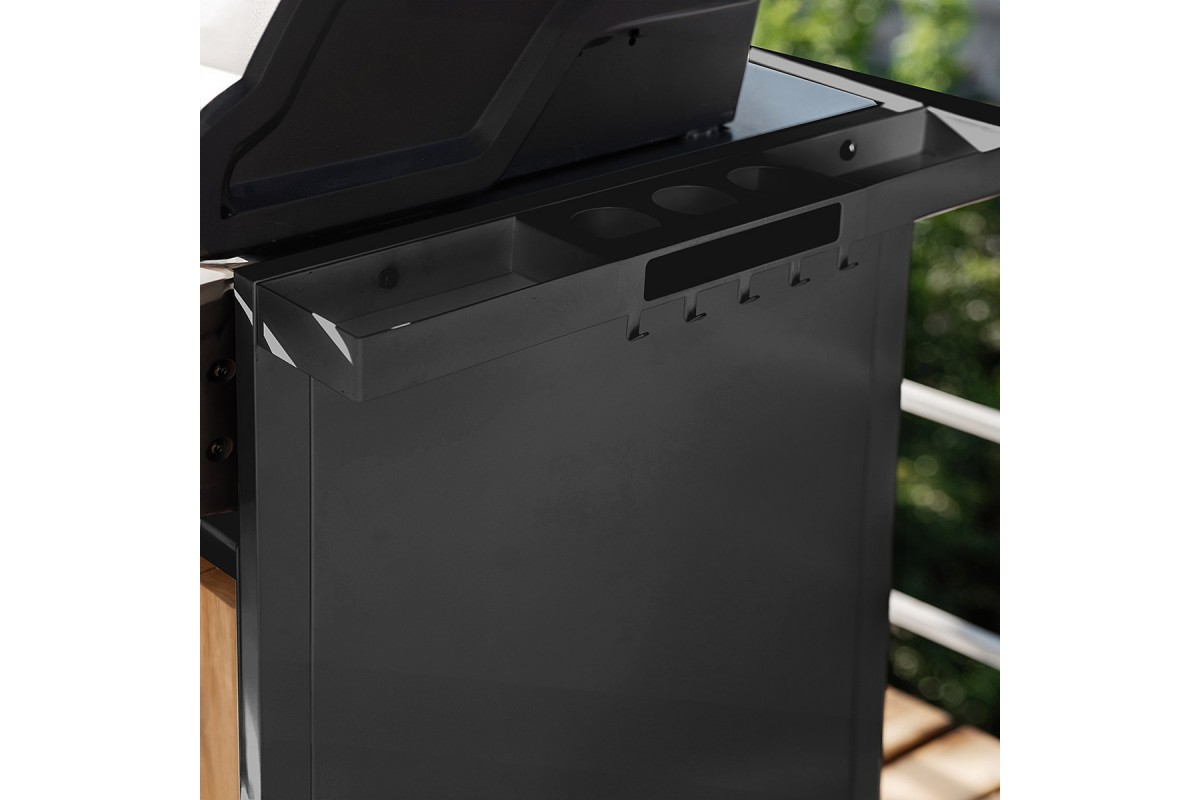 Модульна вулична кухня OXA Air Wood Black Anthracite подвійний модуль OXA-AIR-W-2-Black