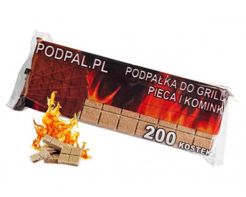 Кубики для розжига 200 шт GRILLI 777819