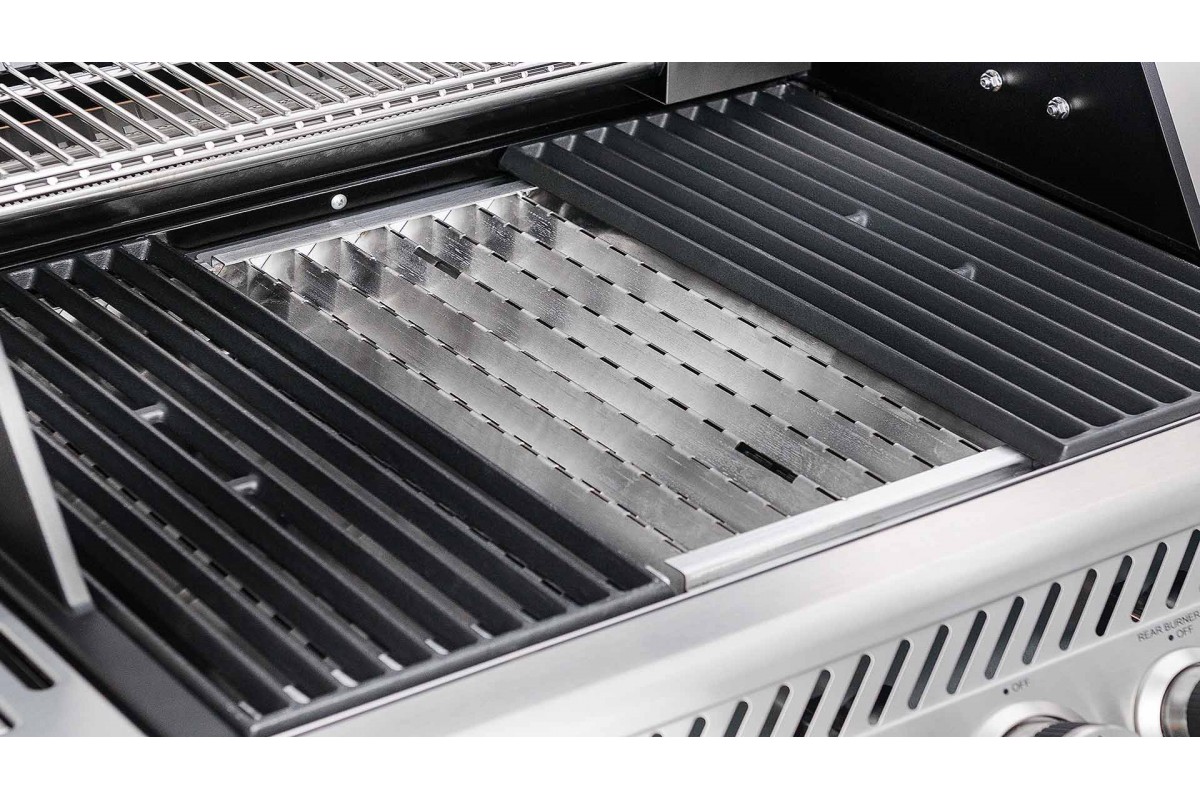 Газовий гриль Senator Pro-32 LED з системою BBQ Block Fire GRILLI 701377