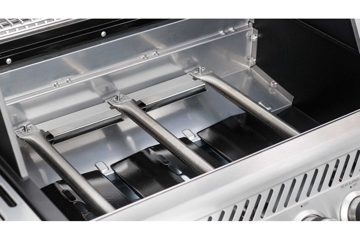Газовий гриль Senator Pro-32 LED з системою BBQ Block Fire GRILLI 701377