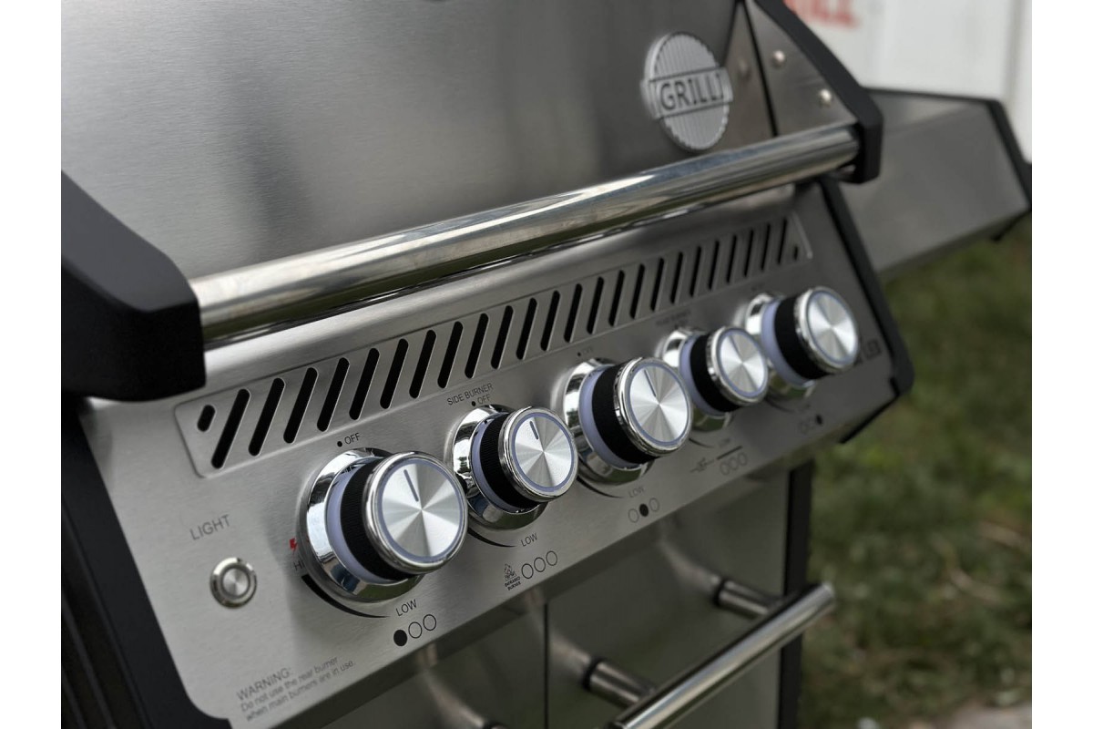 Газовий гриль Senator Pro-32 LED з системою BBQ Block Fire GRILLI 701377