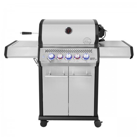 Газовий гриль Senator Pro-32 LED з системою BBQ Block Fire GRILLI 701377