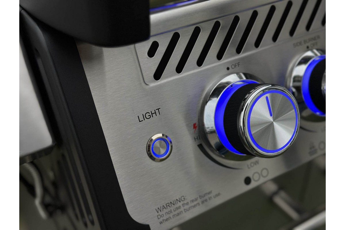 Газовий гриль Senator Pro-42 LED з системою BBQ Block Fire GRILLI 701477