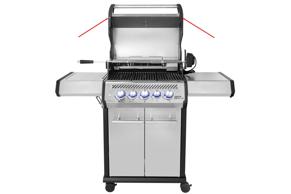 Резиновый демпфер крышки гриля Senator Pro 32/42 GRILLI 777838