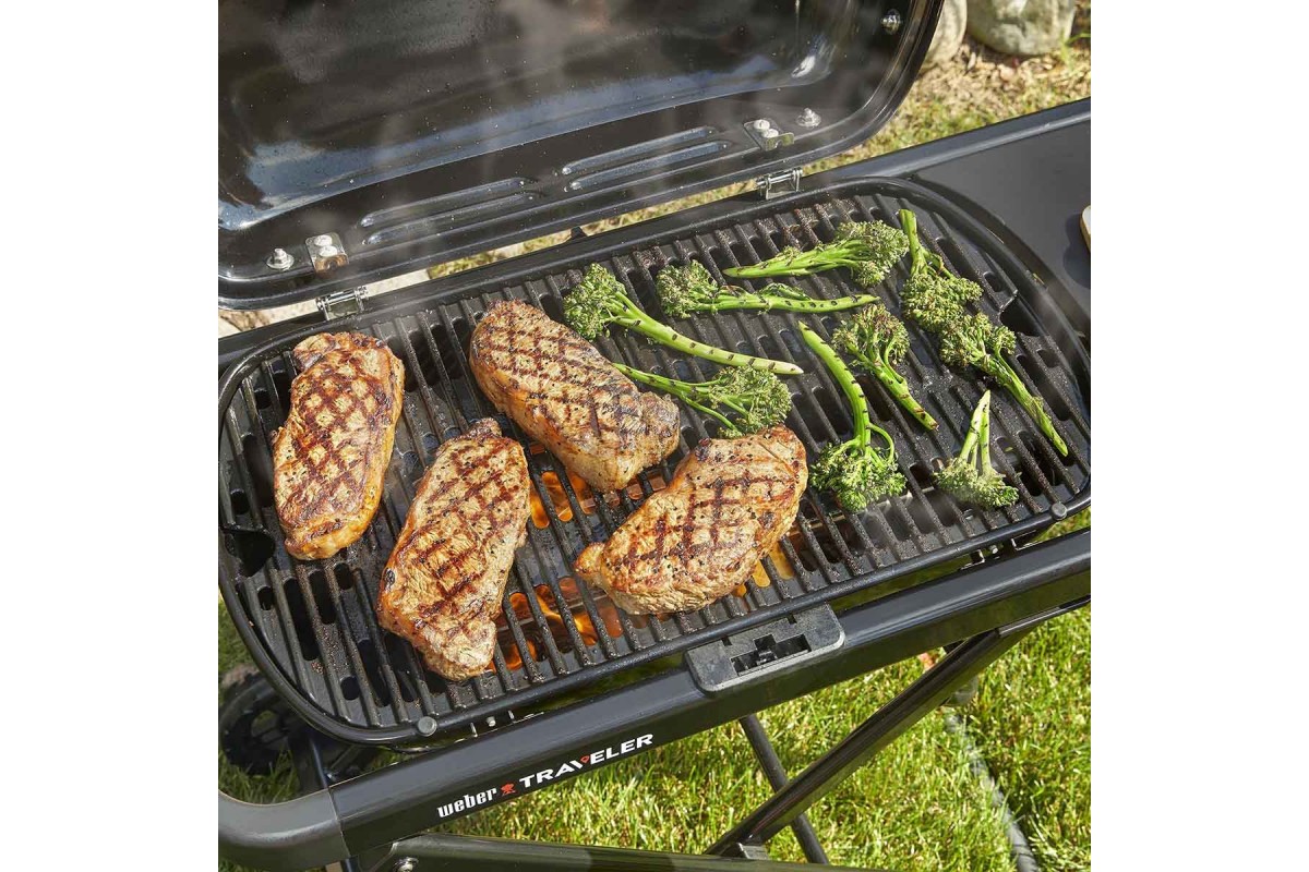 Портативний газовий гриль Weber Traveler 1501742