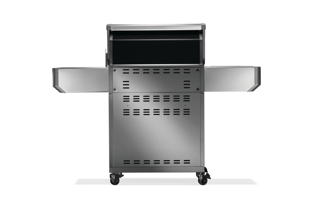 Газовий гриль Napoleon Prestige P 500 Connected з бічною конфоркою Sizzle Zone та вертілем (69212) нерж сталь P500VXRSIBPSS
