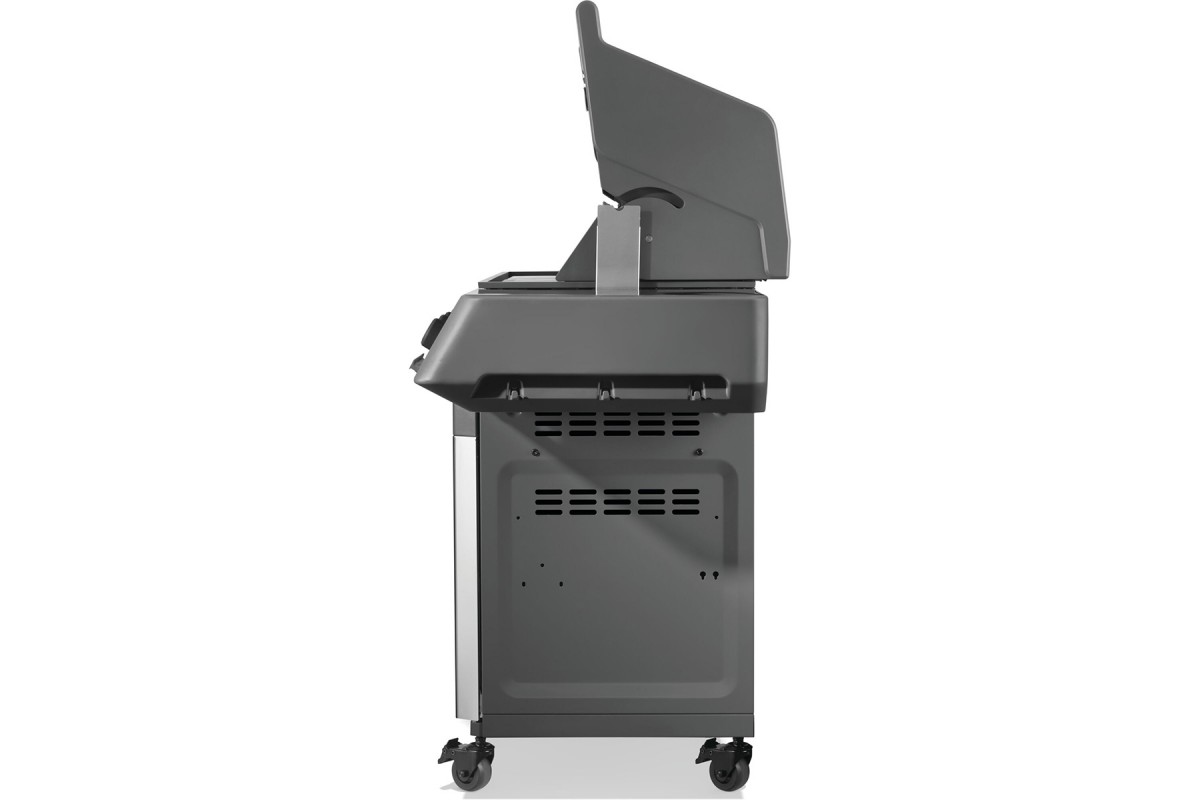 Газовий гриль Napoleon Prestige P 650 з бічною конфоркою Sizzle Zone та вертілем (69632) нерж сталь P665VRSIBPSS