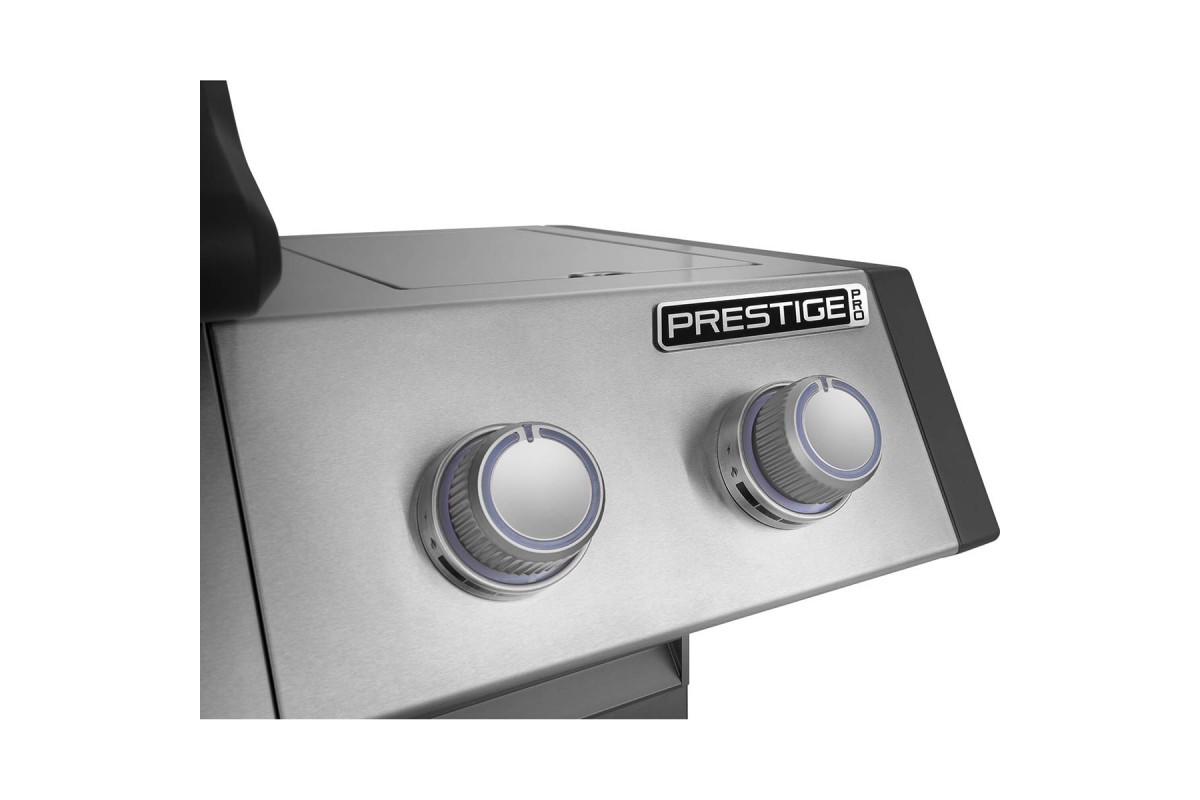 Газовий гриль Napoleon Prestige PRO 500 Connected з бічною конфоркою Sizzle Zone та вертілем нерж сталь PRO500VXRSIBPSS