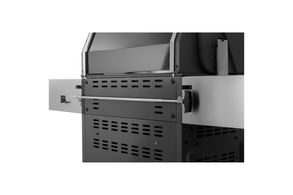 Газовий гриль Napoleon Prestige PRO 500 Connected з бічною конфоркою Sizzle Zone та вертілем нерж сталь PRO500VXRSIBPSS
