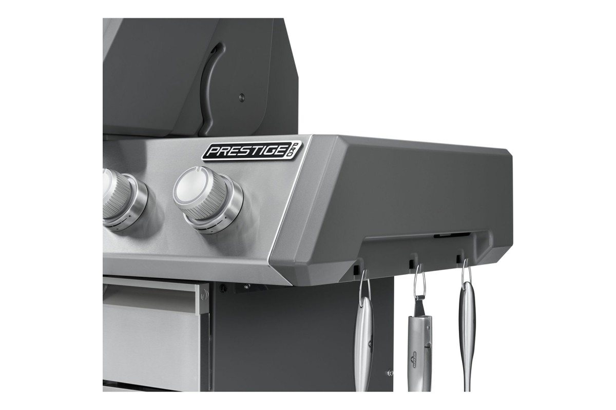 Газовий гриль Napoleon Prestige PRO 665 Connected з бічною конфоркою Sizzle Zone та вертілем нерж сталь PRO665VXRSIBPSS