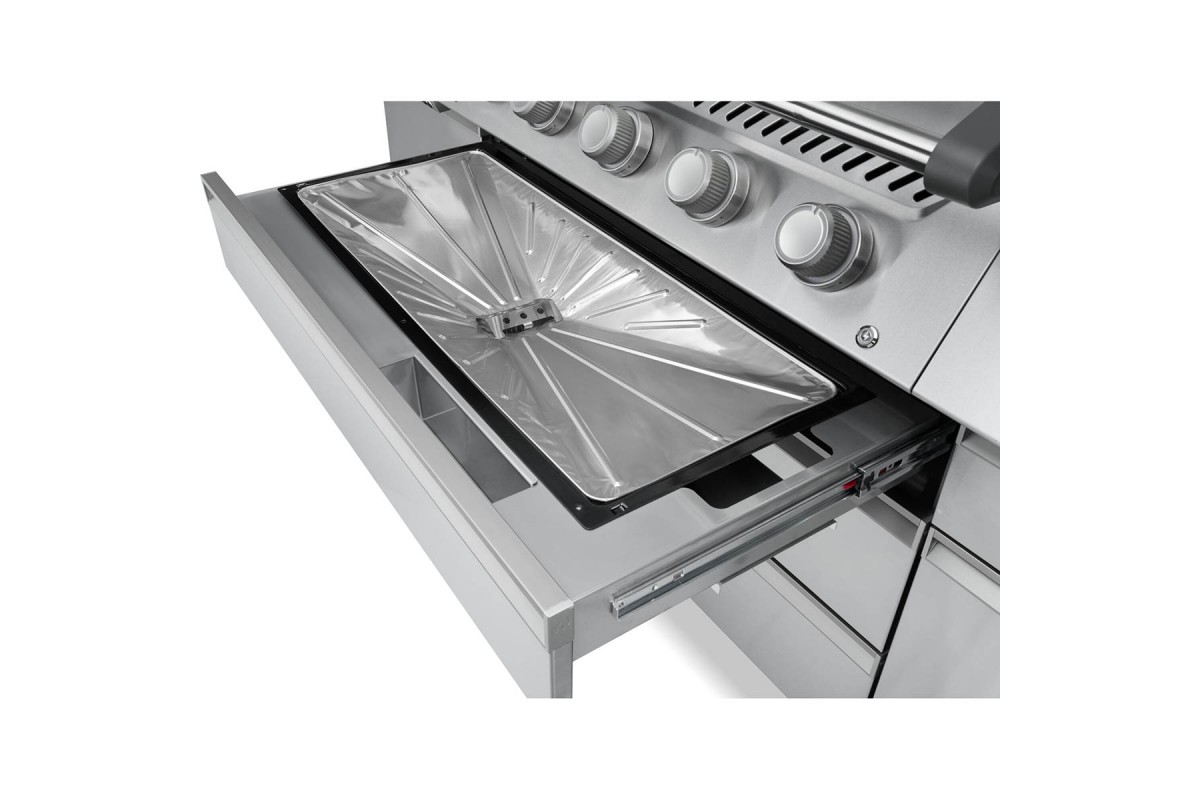 Газовий гриль Napoleon Prestige PRO 665 Connected з бічною конфоркою Sizzle Zone та вертілем нерж сталь PRO665VXRSIBPSS