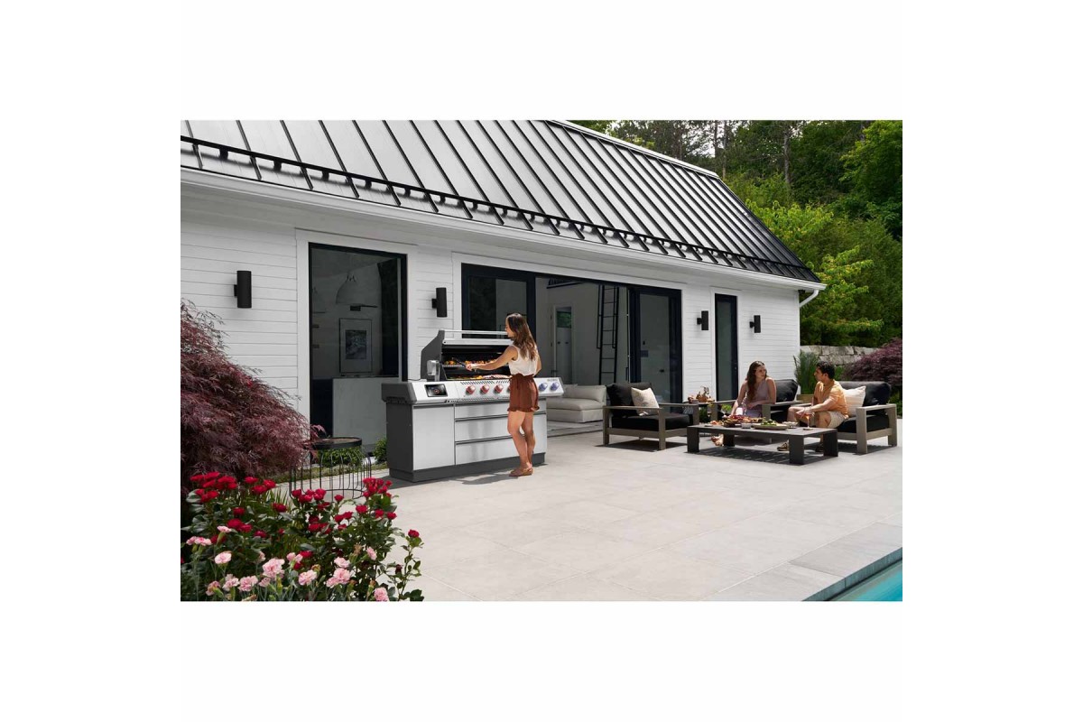 Газовий гриль Napoleon Prestige PRO 665 Connected з бічною конфоркою Sizzle Zone та вертілем нерж сталь PRO665VXRSIBPSS