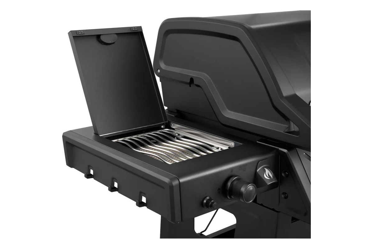 Газовый гриль Napoleon Phantom Freestyle Pro 425 с боковой конфоркой Sizzle Zone и дверкой, черный мат FP425DSIBPK-1-UA-PHM