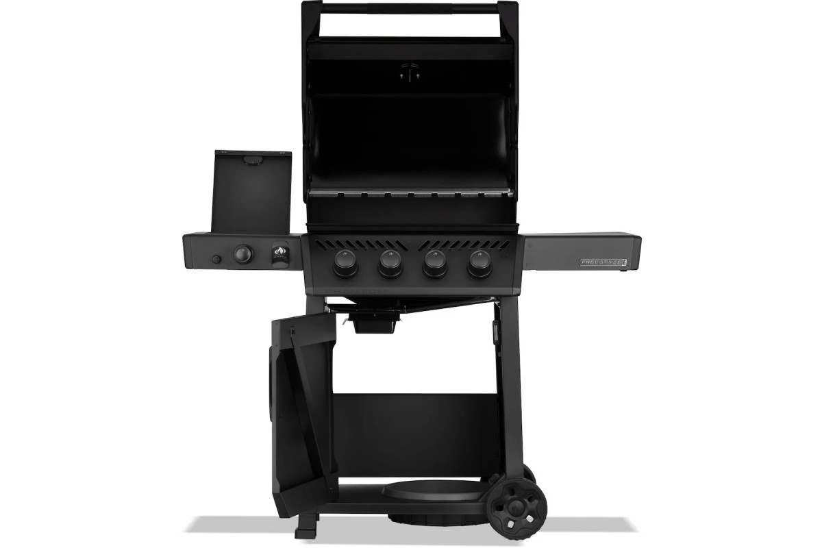Газовый гриль Napoleon Phantom Freestyle Pro 425 с боковой конфоркой Sizzle Zone и дверкой, черный мат FP425DSIBPK-1-UA-PHM