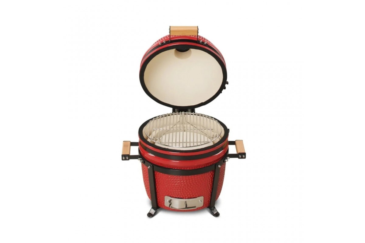 Керамический угольный гриль Kamado Bono Minimo Ø 40 см красный TQ0015RED