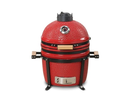 Керамічний вугільний гриль Kamado Bono Minimo Ø 40 см червоний TQ0015RED