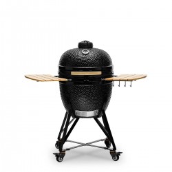 Керамический угольный гриль Kamado Bono Grande Ø 59 см чёрный TQ0023ALLIN