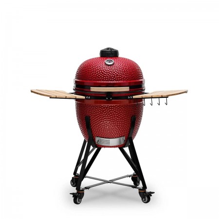 Керамический угольный гриль Kamado Bono Grande Ø 59 см красный TQ0023RED